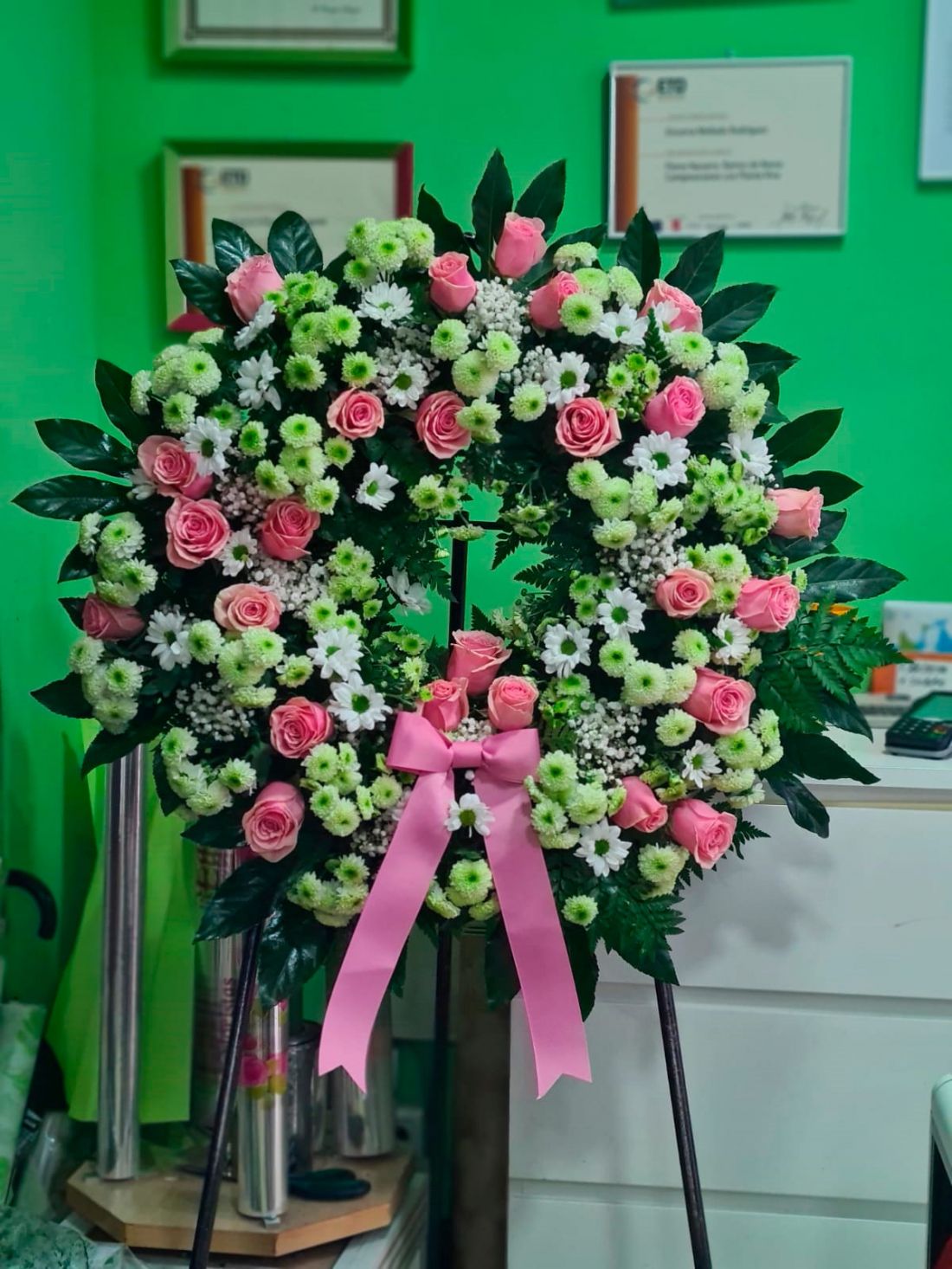 Flores para funeral