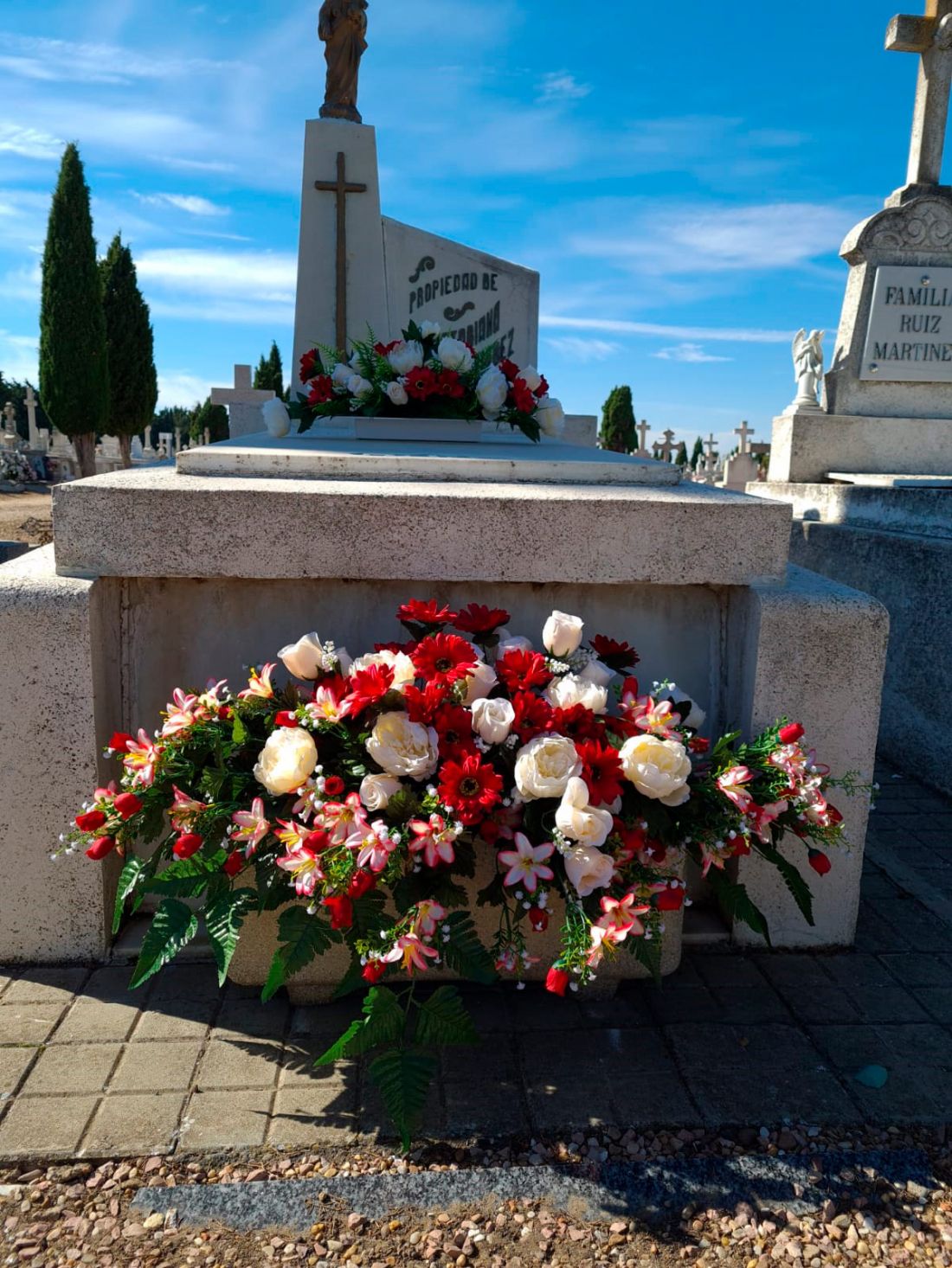 Flores para funeral