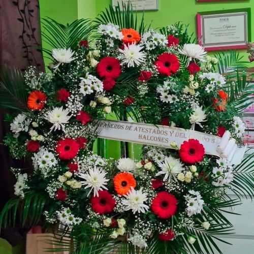 Corona de flores 05
